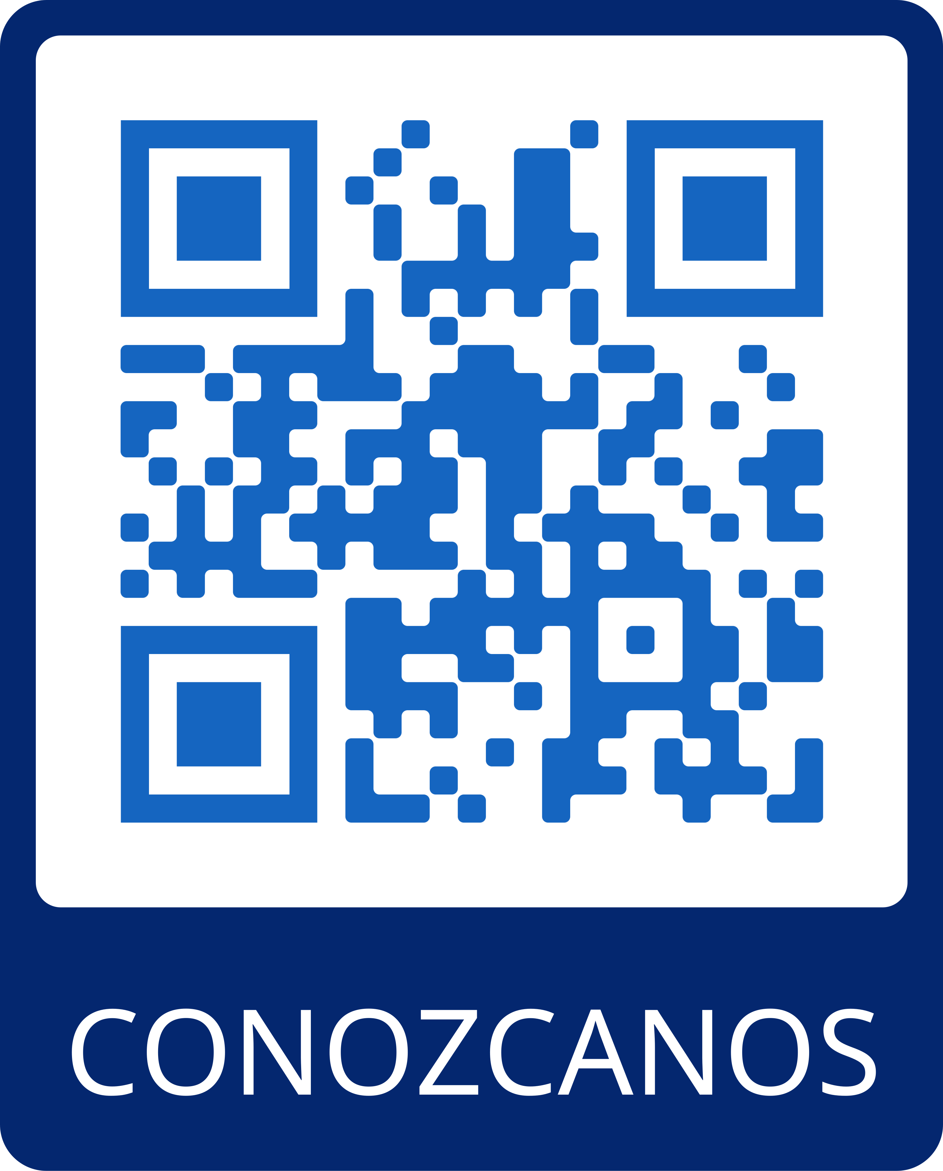 Escanee con el celular el código QR de contacto