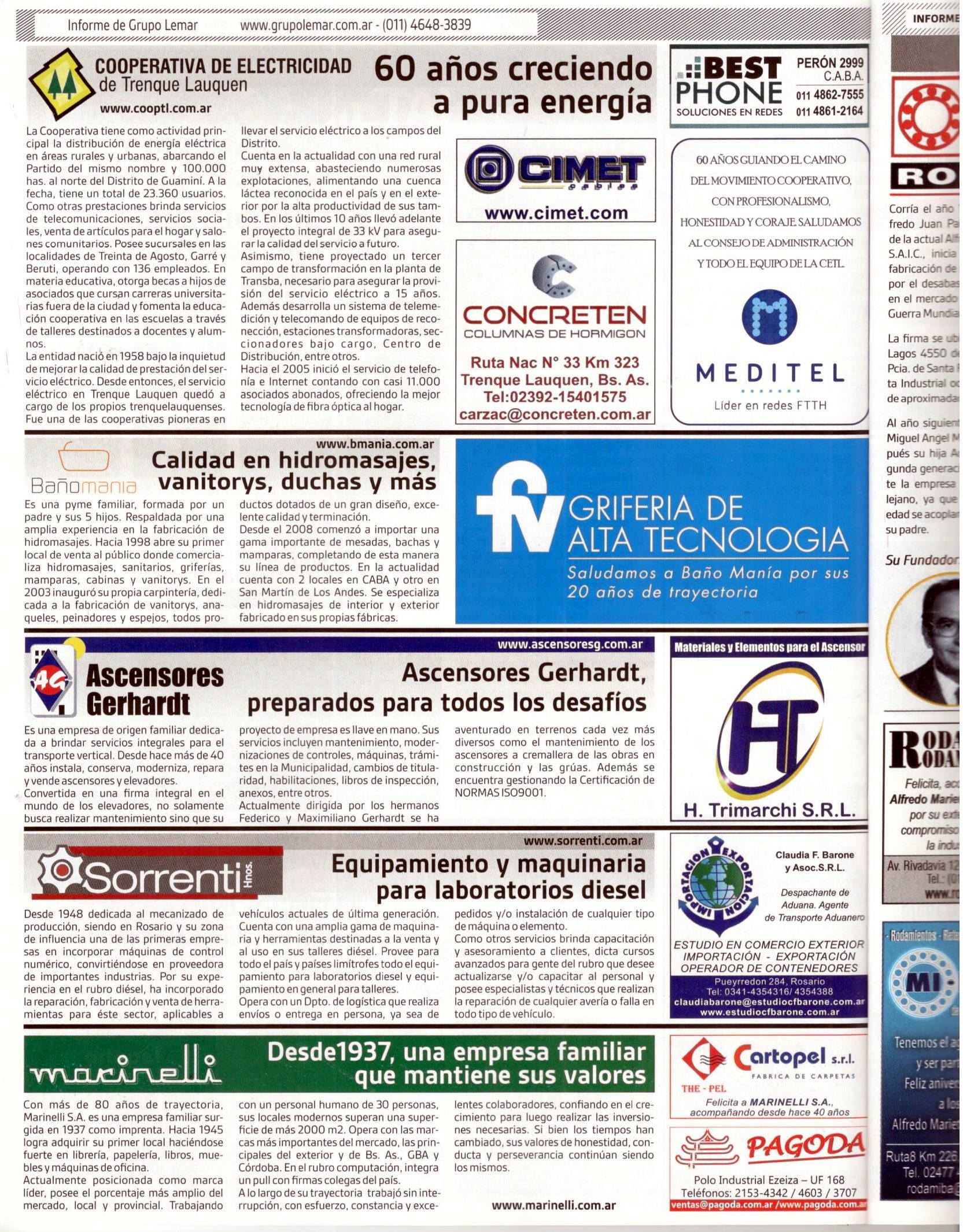 Revista PYMES de Clarín – Octubre 2018