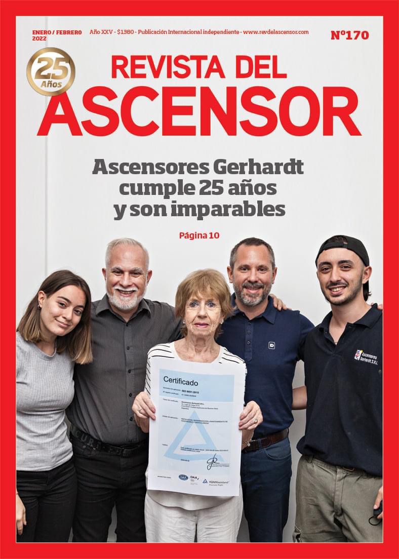 Revista del Ascensor – Nota de tapa